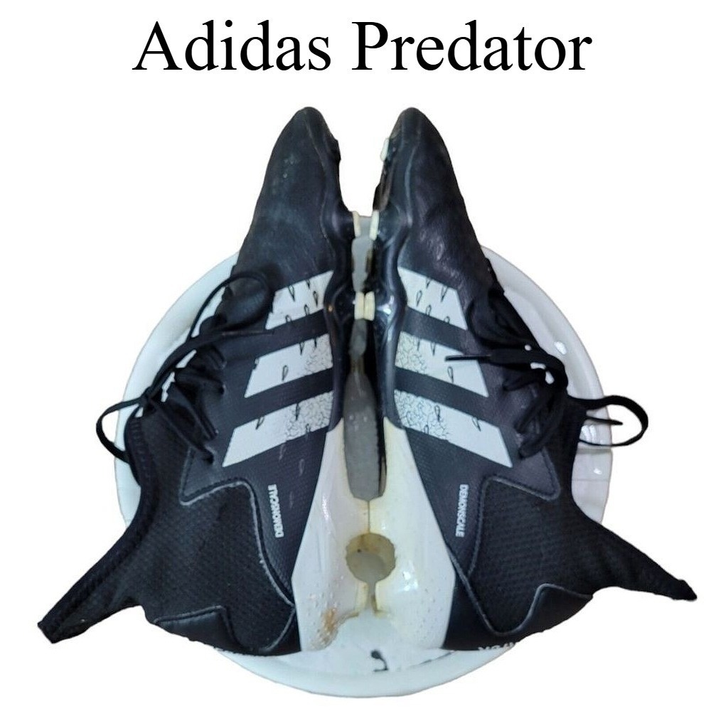 Adidas Predator Freak 3 Soccer Cleats Men 6 Black White Synthetic Firm Ground FG